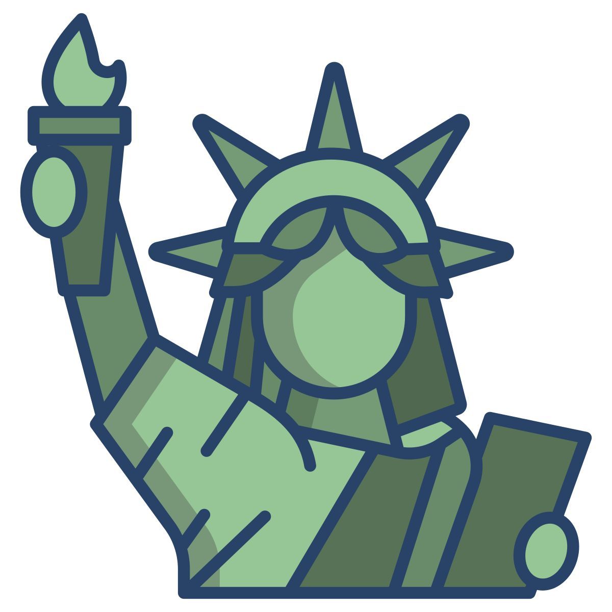 statue of liberty icon