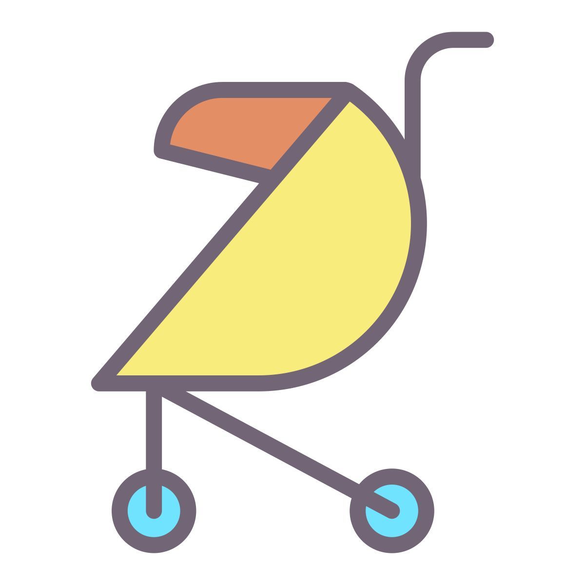 stroller icon