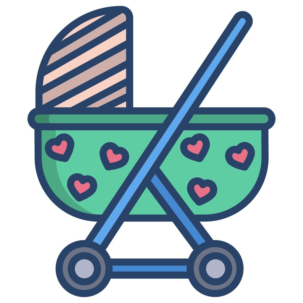 stroller icon