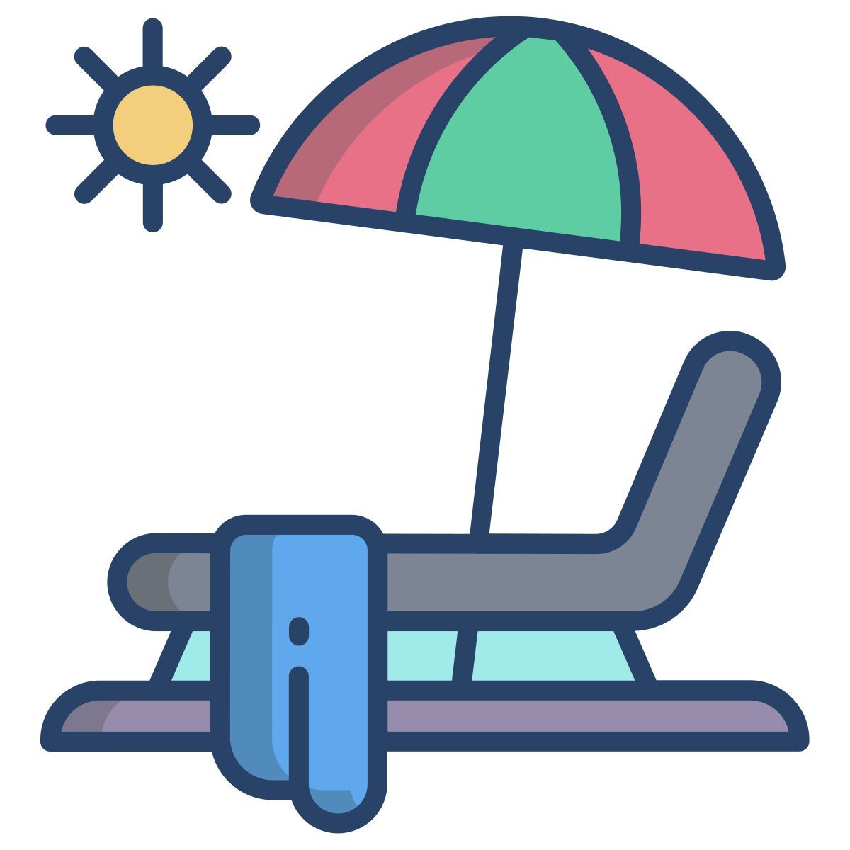 sunbed icon