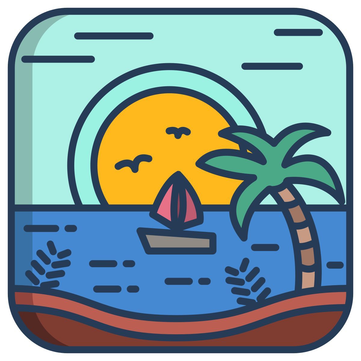 sunset icon
