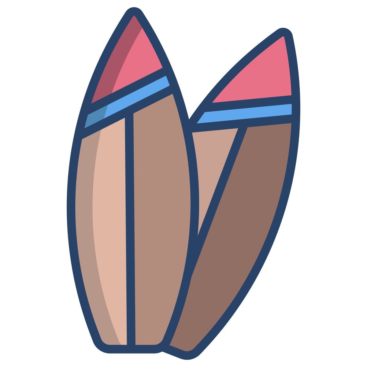 surfing board icon