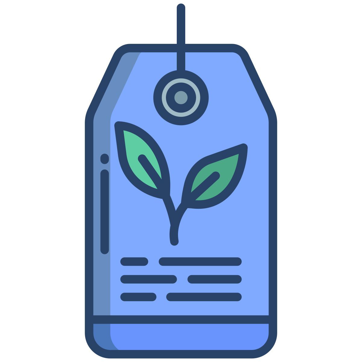 eco tag icon