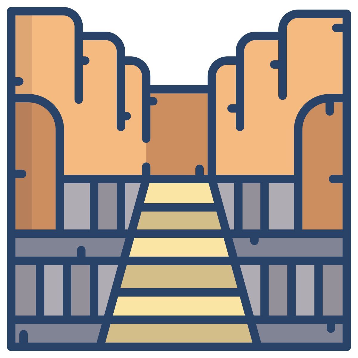 temple of hatshepsut icon