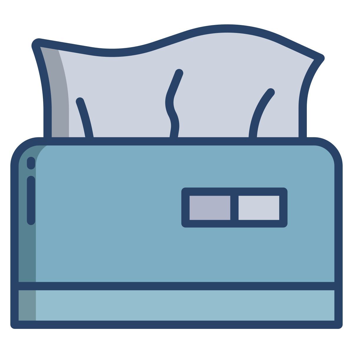 tissue box icon