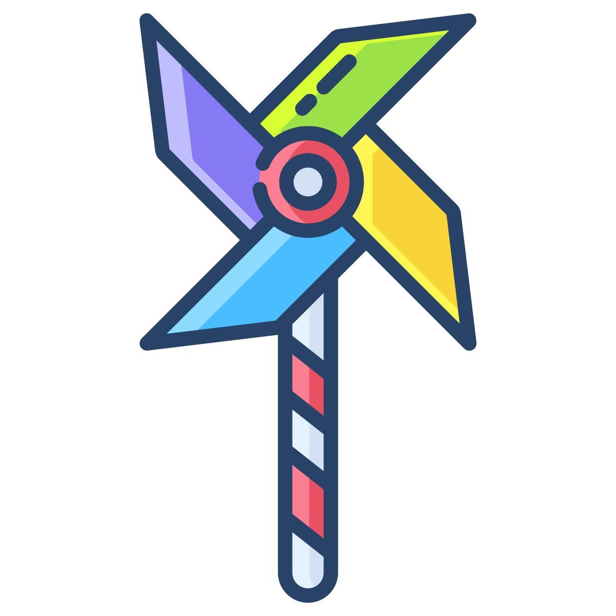 toy windmill icon