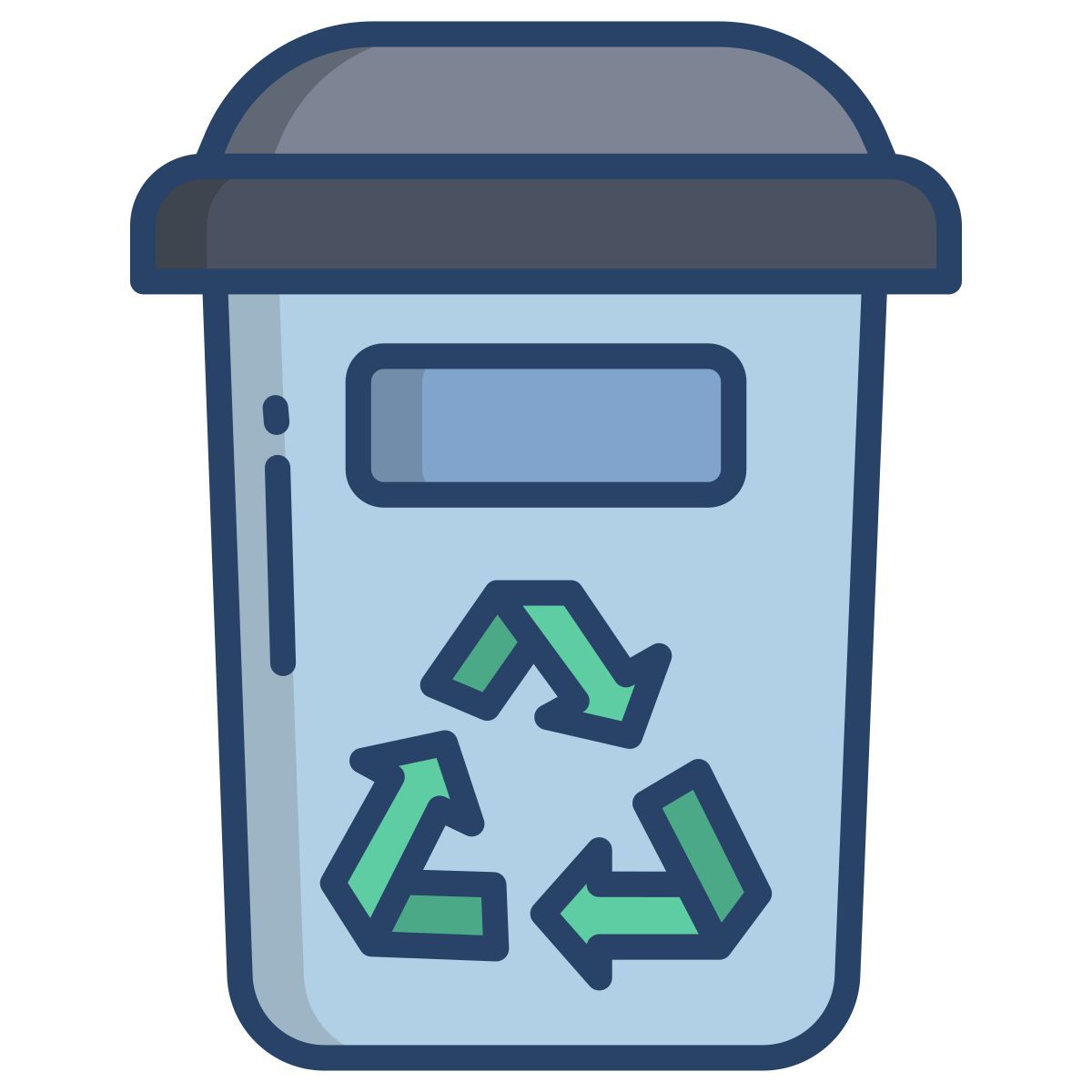 trash bin icon