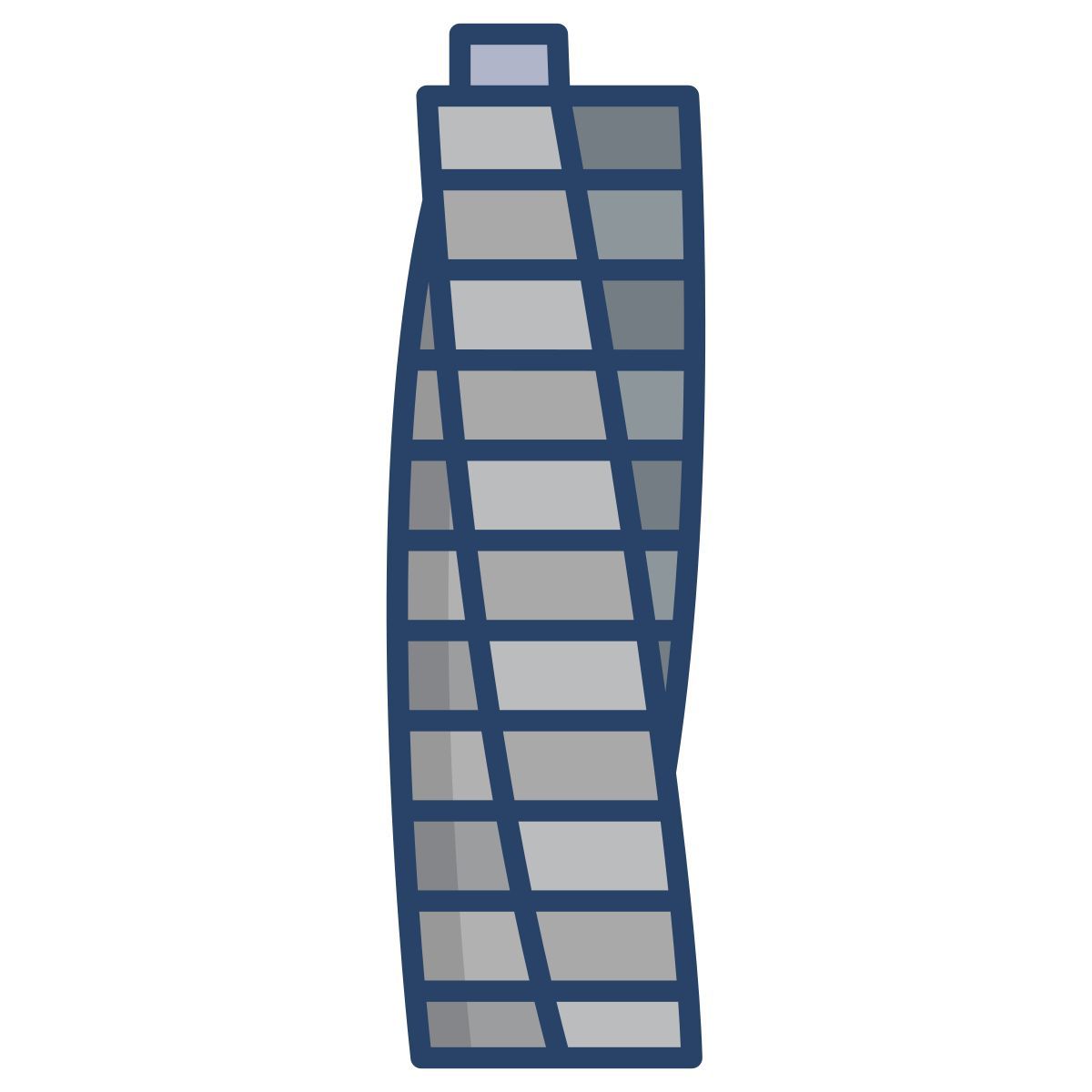 turning torso icon