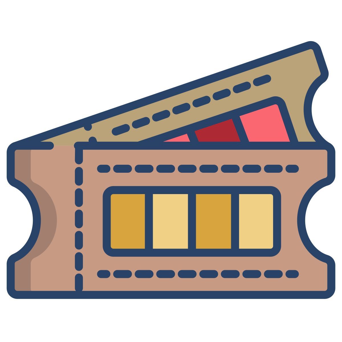 validating ticket icon