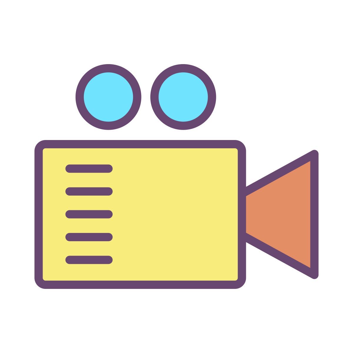 video camera icon