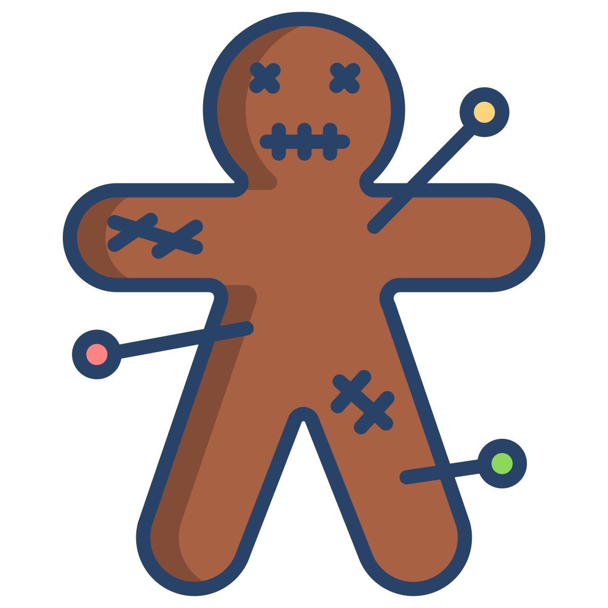 voodoo puppe icon