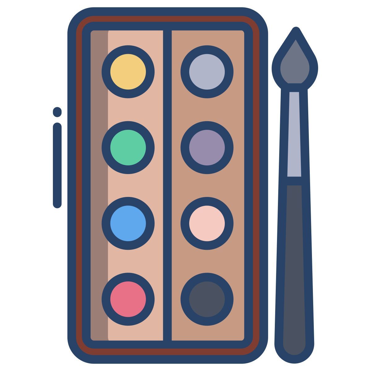watercolor icon