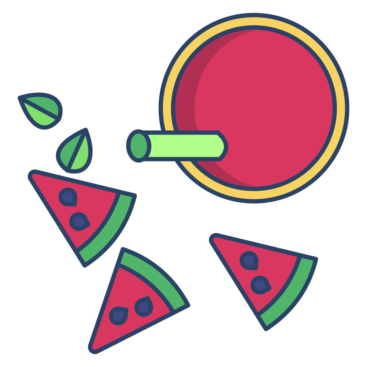 watermelon juice icon