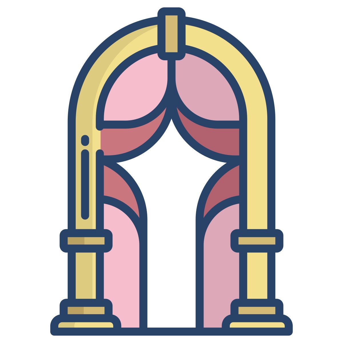 wedding arch icon