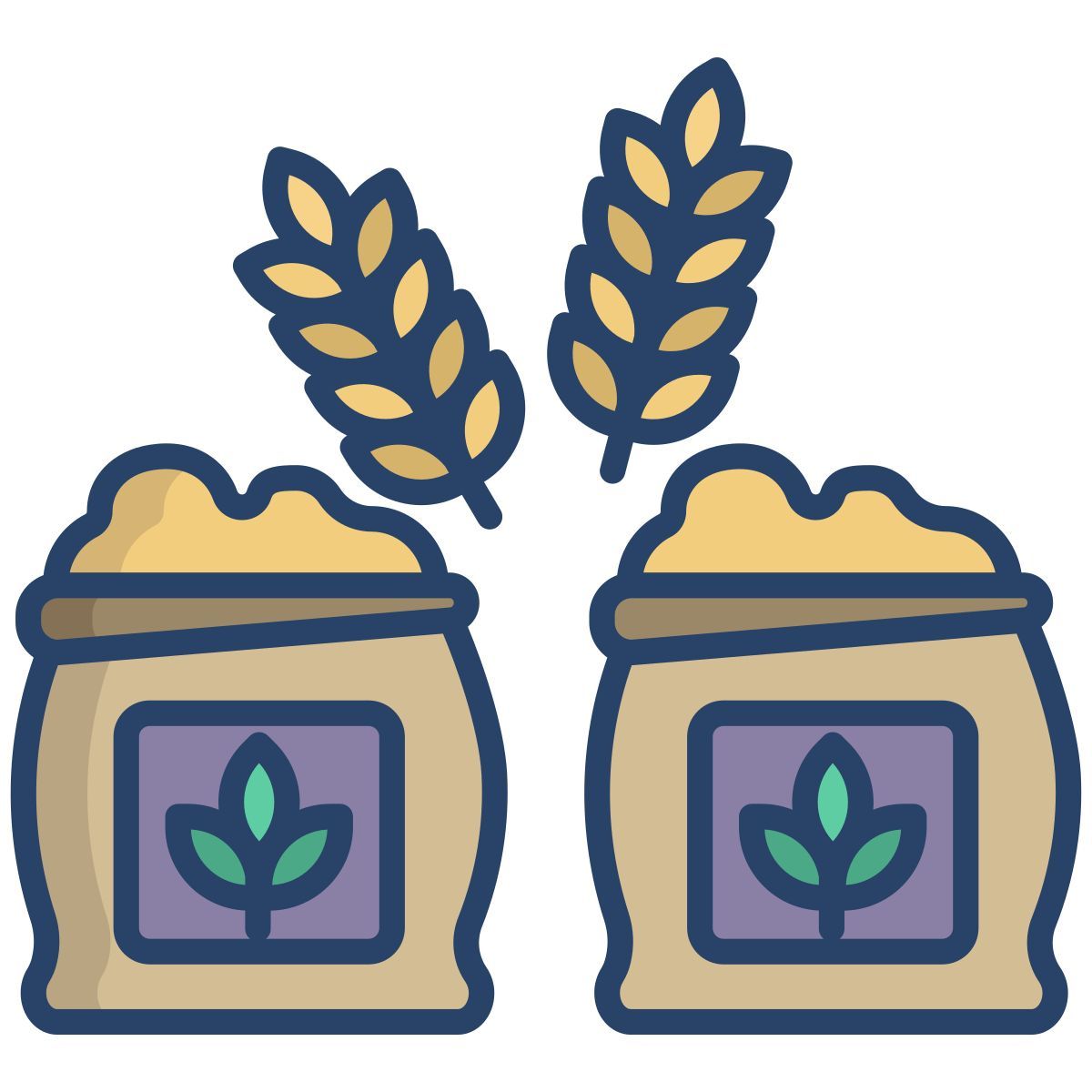 wheat sack icon