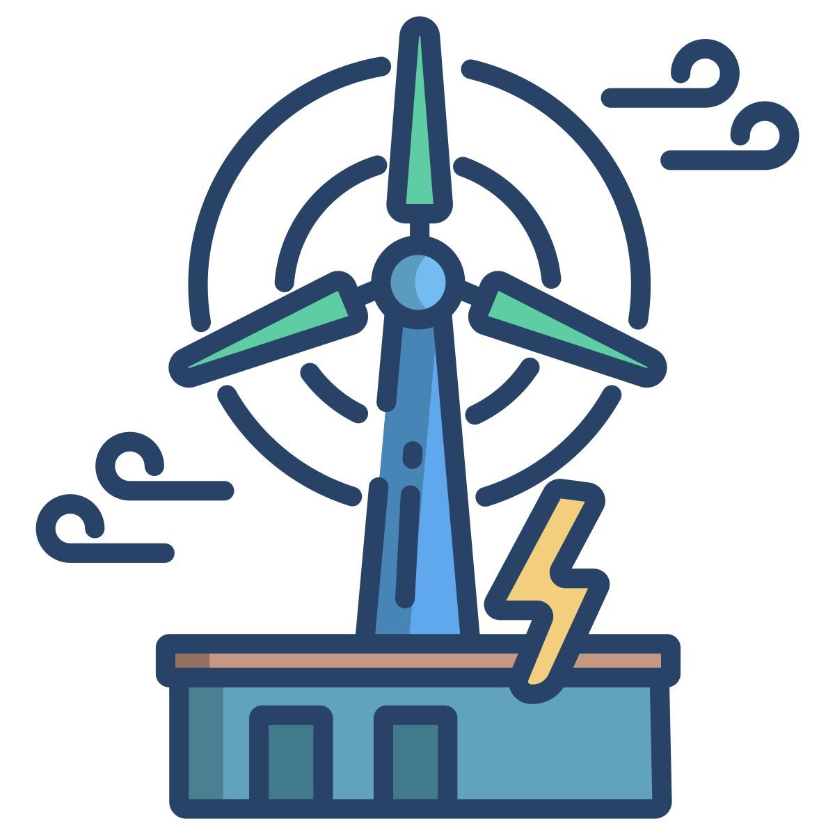 wind energy icon