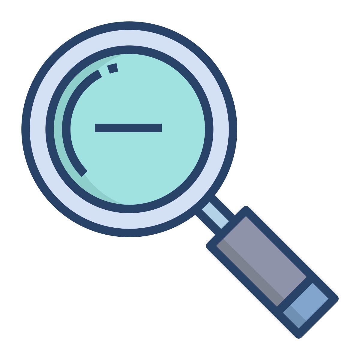 zoom out icon