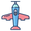 external airplane-toys-icongeek26-linear-colour-icongeek26 icon