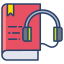 external audio-book-online-education-icongeek26-linear-colour-icongeek26 icon