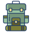 external backpack-war-icongeek26-linear-colour-icongeek26 icon