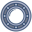 external ball-bearing-car-parts-and-service-icongeek26-linear-colour-icongeek26 icon