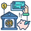 external bank-crowdfunding-icongeek26-linear-colour-icongeek26 icon
