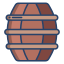 external barrel-wild-west-icongeek26-linear-colour-icongeek26 icon