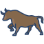 external buffalo-animal-body-icongeek26-linear-colour-icongeek26 icon
