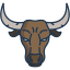 external buffalo-animal-faces-icongeek26-linear-colour-icongeek26 icon