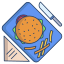 external burger-fine-dining-icongeek26-linear-colour-icongeek26 icon