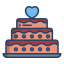external cake-honeymoon-icongeek26-linear-colour-icongeek26 icon