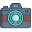 external camera-travel-accessories-icongeek26-linear-colour-icongeek26 icon