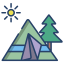 external camping-alaska-icongeek26-linear-colour-icongeek26 icon