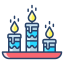 external candles-carnival-icongeek26-linear-colour-icongeek26 icon