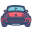 external car-retro-icongeek26-linear-colour-icongeek26 icon