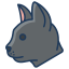 external cat-animal-head-icongeek26-linear-colour-icongeek26 icon