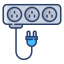 external cord-electrician-icongeek26-linear-colour-icongeek26 icon