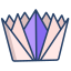 external crown-origami-icongeek26-linear-colour-icongeek26 icon