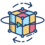 external cube-virtual-reality-icongeek26-linear-colour-icongeek26 icon