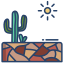 external drought-desert-icongeek26-linear-colour-icongeek26 icon