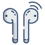 external earphones-devices-icongeek26-linear-colour-icongeek26 icon