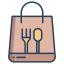 external lunch-bag-food-and-delivery-icongeek26-linear-colour-icongeek26 icon