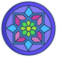 external mandala-mandala-icongeek26-linear-colour-icongeek26-1 icon