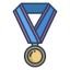 external medal-football-icongeek26-linear-colour-icongeek26 icon