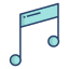 external music-user-interface-icongeek26-linear-colour-icongeek26 icon