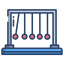 external newton-cradle-science-and-technology-icongeek26-linear-colour-icongeek26 icon