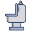 external toilet-bathroom-icongeek26-linear-colour-icongeek26 icon