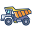 external truck-vehicles-icongeek26-linear-colour-icongeek26-1 icon