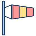 external Flag-weather-icongeek26-linear-colour-icongeek26 icon