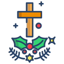external Holy-Cross-christmas-icongeek26-linear-colour-icongeek26 icon